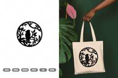 Birds on Branch SVG &amp; Clipart Product Image 1