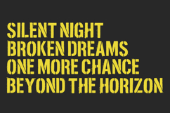 Urbantype Font - Grunge Effect Product Image 3