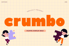 Crumbo - Playful Bold Display Product Image 1