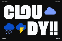 Quwela - Bold Sans Serif Font Product Image 2