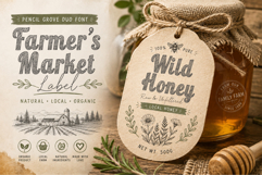 Pencil Grove Duo Font Product Image 3