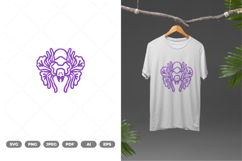 Flower Spider SVG &amp; Clipart Product Image 1