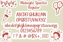 Midnight Sparkle Festive Font Duo Product Image 3