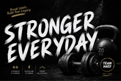 Savage Brush Font Product Image 4