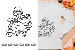 Cool Turkey SVG & Clipart Product Image 2