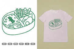 Bento Box SVG &amp; Clipart Product Image 1