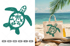 Sea Turtle SVG &amp; Clipart Product Image 1