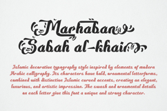 Sakyena - Modern Islamic Font Product Image 3