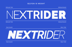 Selfion - A Modern Sans Serif Font Product Image 3