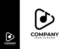 Play music logo design Product Image 1