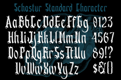 Schastur - Blackletter Font Product Image 3