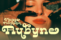 Dhefani Vintage Slab Font Product Image 3