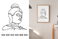Buddha SVG &amp; Clipart Product Image 1
