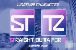 Ersiqust - Futuristic Monospace Font Product Image 3