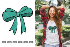 Cute Bow Colored SVG &amp; Clipart Product Image 1