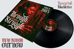 Roseartuk - Blackletter Font Product Image 3