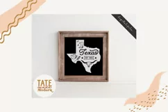 Vintage Texas SVG cut file - Texas state symbols svg Product Image 2