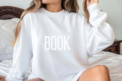 Book Club Modern Letter Embroidery Design Product Image 3