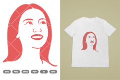 Woman SVG &amp; Clipart Product Image 1