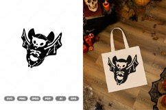Skeleton Bat SVG &amp; Clipart Product Image 1