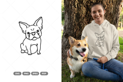 Kawaii Bulldog SVG &amp; Clipart Product Image 1