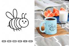 Kawaii Spring Doodle SVG &amp; Clipart Product Image 1