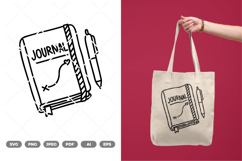 Travel Journal SVG &amp; Clipart Product Image 1