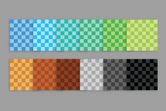 Rainbow Two-Tone Checkerboard Seamless Digital Paper Pattern Product Image 5