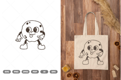 Cookie Mascot SVG &amp; Clipart Product Image 1