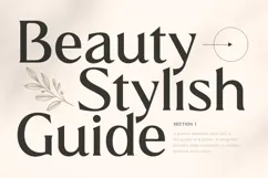 Badge - Modern Luxury Font Family Product Image 3