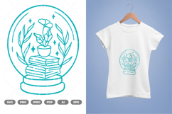 Glass Bell SVG &amp; Clipart Product Image 1