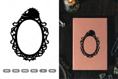 Halloween Frame SVG &amp; Clipart Product Image 1