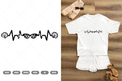 Summer Heartbeat SVG &amp; Clipart Product Image 1