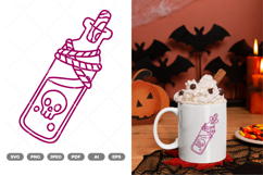 Poison Bottle SVG &amp; Clipart Product Image 1