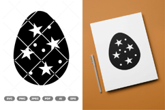 Easter Egg SVG &amp; Clipart Product Image 1