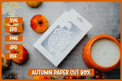 5 Autumn Box Template SVG I Gift Box I Packaging Template SV Product Image 8