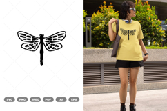 Dragonfly SVG &amp; Clipart Product Image 1