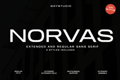 Extended Sans Serif - Norvas Product Image 1
