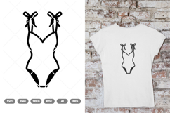 Swimsuit Icon SVG &amp; Clipart Product Image 1