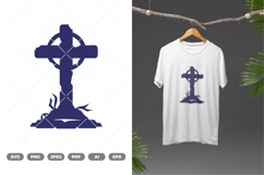 Tombstone SVG &amp; Clipart Product Image 1