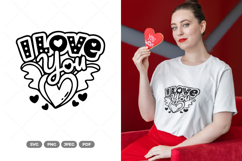 Valentine Quotes SVG &amp; Clipart Product Image 1