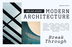 Heaven Mono  Monospace Serif Product Image 3