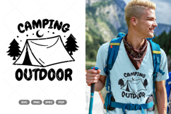 Camping Outdoor SVG &amp; Clipart Product Image 1