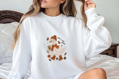 Cozy Goose Fall Embroidery Design Product Image 3