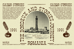 Rovace - Retro Slab Serif Font Product Image 3