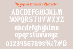 Melagolia Retro Script Product Image 3