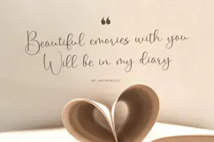 Memorable Deep Love - Unique Modern Lovely Font Duo Product Image 3