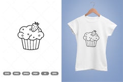 Simple Sweets Doodle SVG &amp; Clipart Product Image 1