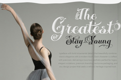 Brasstape Decorative Script Product Image 3