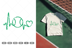 Sport Heartbeat SVG &amp; Clipart Product Image 1